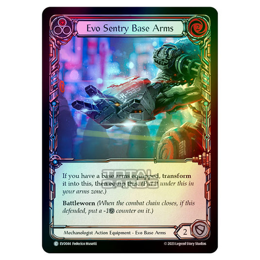 Flesh & Blood - Bright Lights - Evo Sentry Base Arms (Cold Foil) - EVO044