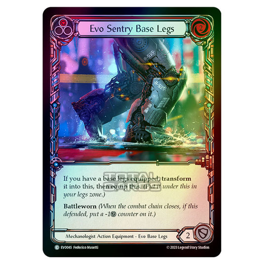 Flesh & Blood - Bright Lights - Evo Sentry Base Legs (Cold Foil) - EVO045
