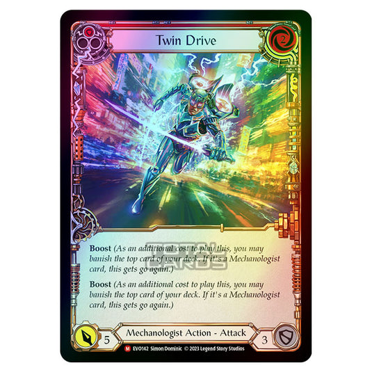 Flesh & Blood - Bright Lights - Twin Drive (Rainbow Foil) - EVO142