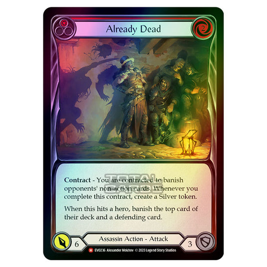 Flesh & Blood - Bright Lights - Already Dead (Rainbow Foil) - EVO236