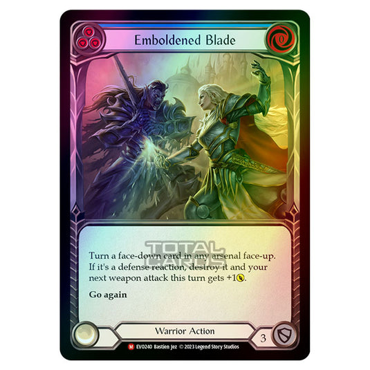 Flesh & Blood - Bright Lights - Emboldened Blade (Rainbow Foil) - EVO240