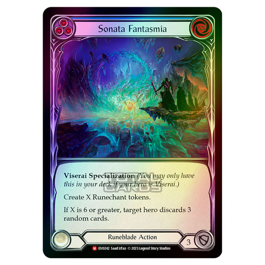 Flesh & Blood - Bright Lights - Sonata Fantasmia (Rainbow Foil) - EVO242