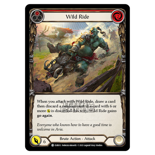 Flesh & Blood - Everfest - Wild Ride (Common) EVR011