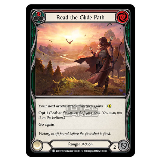 Flesh & Blood - Everfest - Read The Glide Path (Common) EVR100
