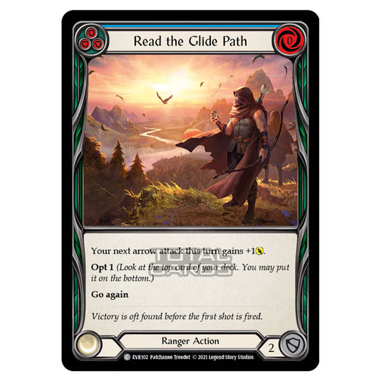 Flesh & Blood - Everfest - Read The Glide Path (Common) EVR102