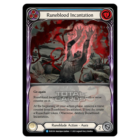 Flesh & Blood - Everfest - Runeblood Incantation (Extended Art) (Rare) EVR109A
