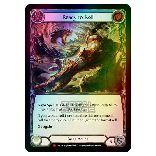 Flesh & Blood - Everfest - Ready To Roll (Majestic) EVR003 (Rainbow Foil)