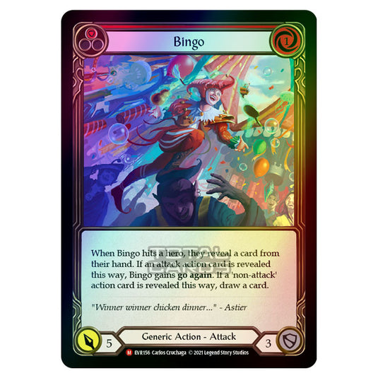 Flesh & Blood - Everfest - Bingo (Majestic) EVR156 (Rainbow Foil)