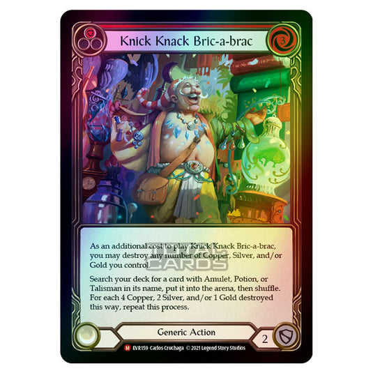 Flesh & Blood - Everfest - Knick Knack Bric-A-Brac (Majestic) EVR159 (Rainbow Foil)