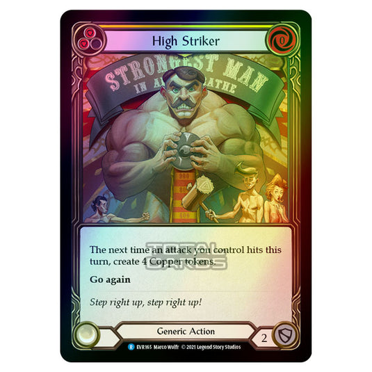 Flesh & Blood - Everfest - High Striker (Rare) EVR165 (Rainbow Foil)