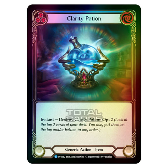 Flesh & Blood - Everfest - Clarity Potion (Rare) EVR182 (Cold Foil)