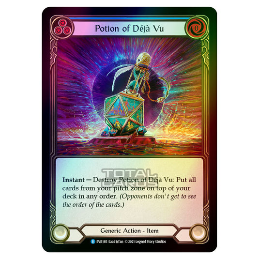 Flesh & Blood - Everfest - Potion Of Déjà Vu (Rare) EVR185 (Cold Foil)