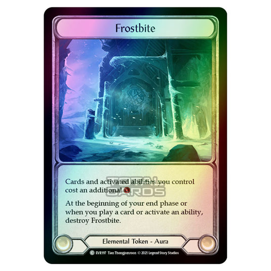 Flesh & Blood - Everfest - Frostbite (Token) EVR197 (Rainbow Foil)