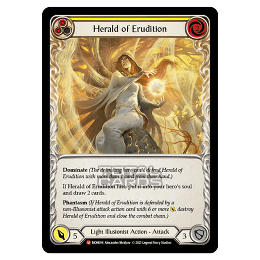 Flesh & Blood - Monarch - Herald of Erudition (Majestic) MON004