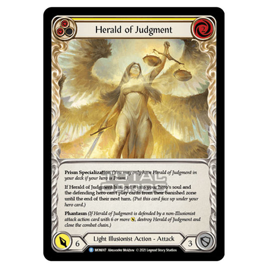 Flesh & Blood - Monarch - Herald of Judgment (Rare) MON007