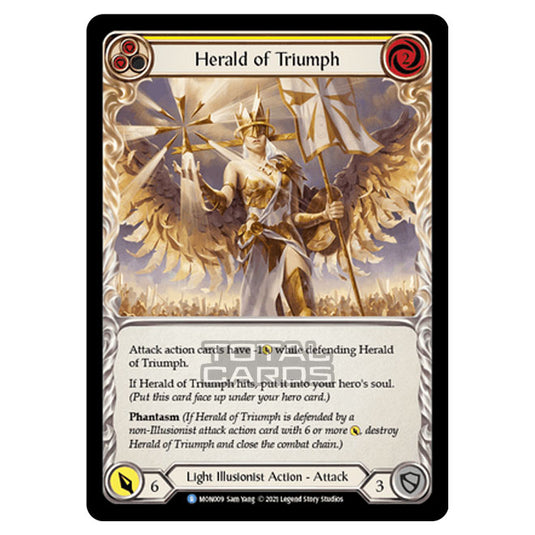 Flesh & Blood - Monarch - Herald of Triumph (Rare) MON009