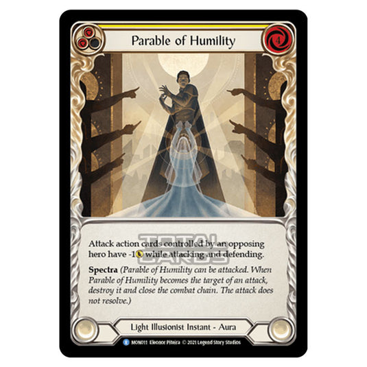 Flesh & Blood - Monarch - Parable of Humility (Rare) MON011