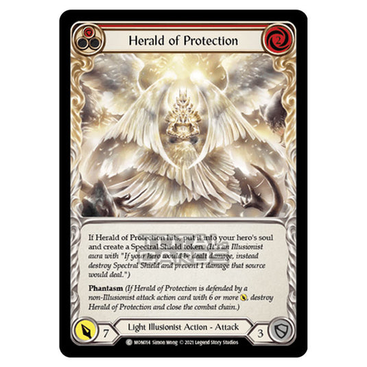 Flesh & Blood - Monarch - Herald of Protection (Common) MON014