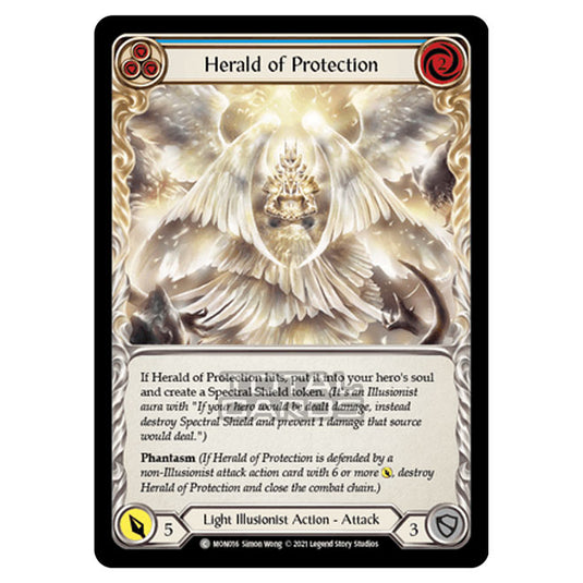 Flesh & Blood - Monarch - Herald of Protection (Common) MON016
