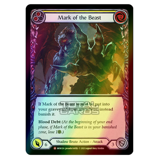 Flesh & Blood - Monarch - Mark of the Beast (Majestic) MON124 (Rainbow Foil)