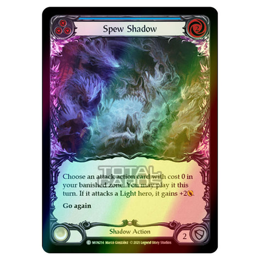 Flesh & Blood - Monarch - Spew Shadow (Common) MON214 (Rainbow Foil)