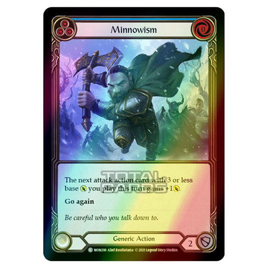 Flesh & Blood - Monarch - Minnowism (Common) MON298 (Rainbow Foil)