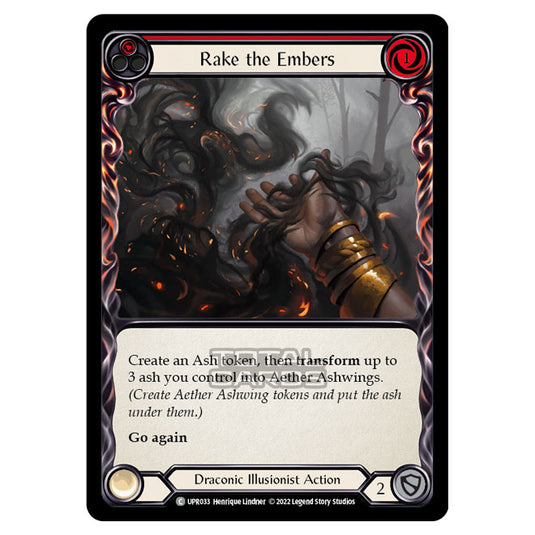 Flesh & Blood - Uprising - Rake The Embers (Red) (Common) UPR033