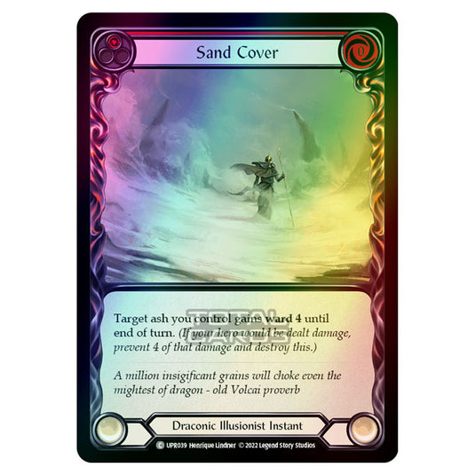 Flesh & Blood - Uprising - Sand Cover (Red) (Rainbow Foil) (Common) UPR039R