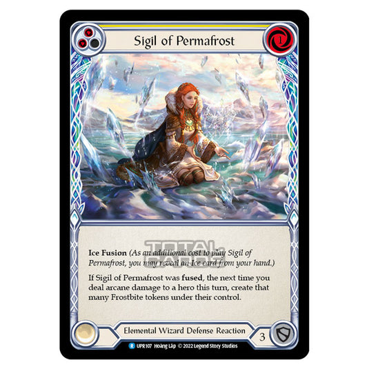Flesh & Blood - Uprising - Sigil Of Permafrost (Yellow) (Rare) UPR107