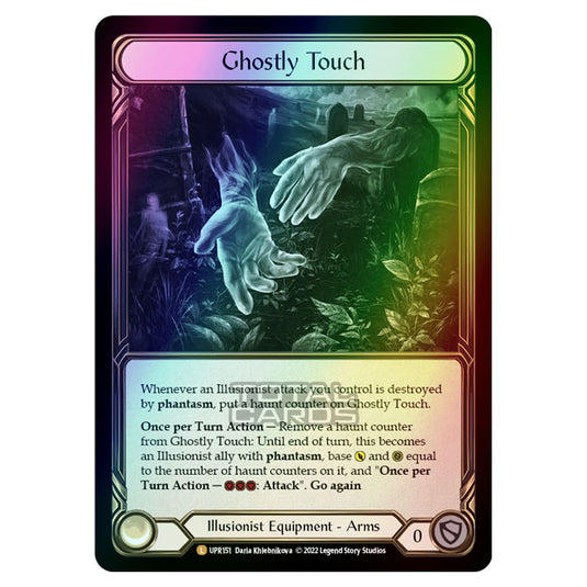 Flesh & Blood - Uprising - Ghostly Touch (Rainbow Foil) (Legendary) UPR151R