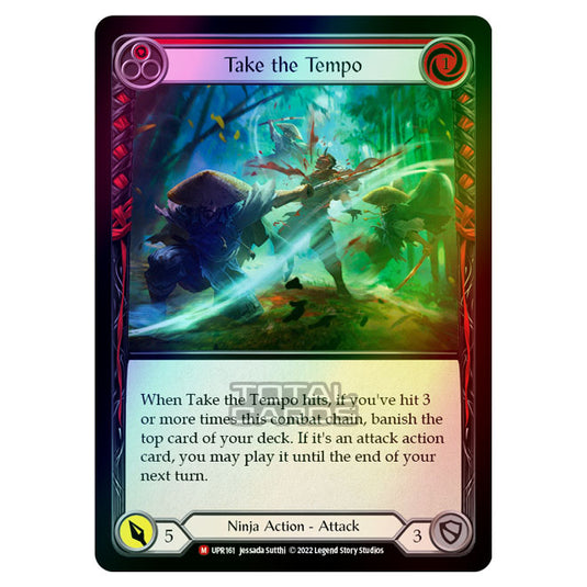 Flesh & Blood - Uprising - Take The Tempo (Rainbow Foil) (Majestic) UPR161R