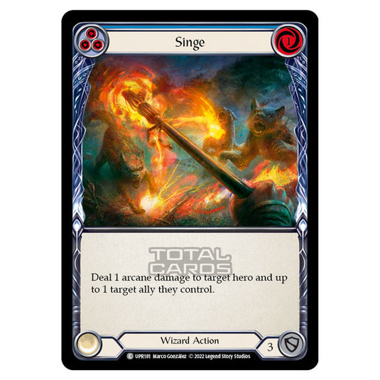 Flesh & Blood - Uprising - Singe (Blue) (Common) UPR181