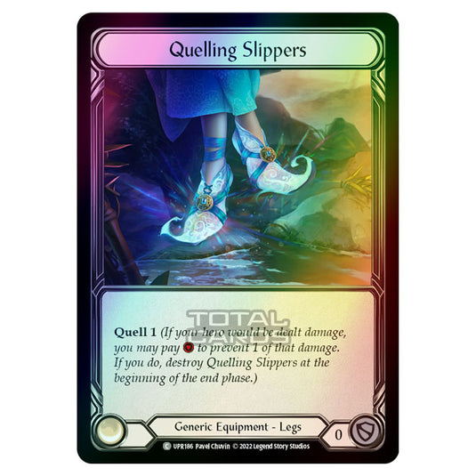 Flesh & Blood - Uprising - Quelling Slippers (Rainbow Foil) (Common) UPR186R