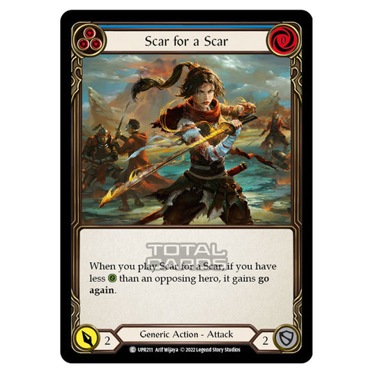 Flesh & Blood - Uprising - Scar For A Scar (Blue) (Common) UPR211