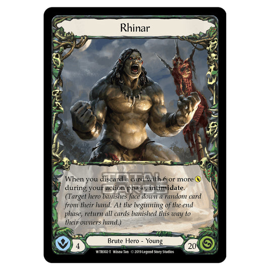 Flesh & Blood - Welcome to Rathe - Rhinar (Token) - WTR002