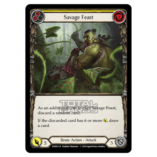 Flesh & Blood - Welcome to Rathe - Savage Feast (Rare) - WTR015