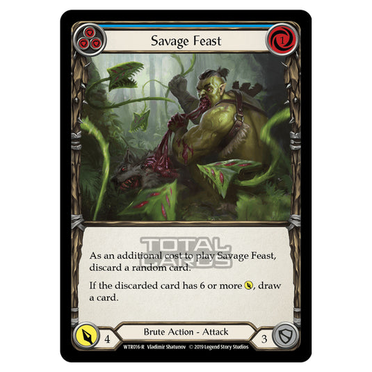 Flesh & Blood - Welcome to Rathe - Savage Feast (Rare) - WTR016