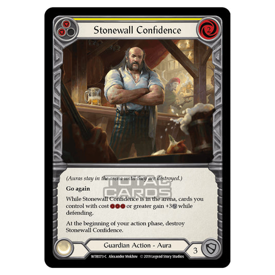 Flesh & Blood - Welcome to Rathe - Stonewall Confidence (Common) - WTR073