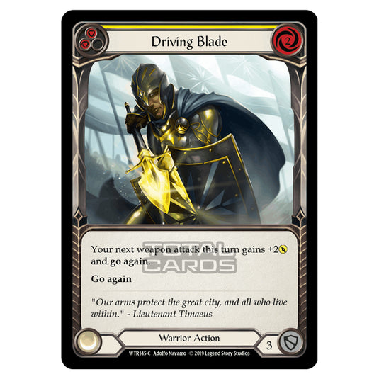 Flesh & Blood - Welcome to Rathe - Driving Blade (Common) - WTR145