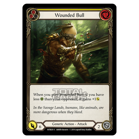 Flesh & Blood - Welcome to Rathe - Wounded Bull (Common) - WTR201