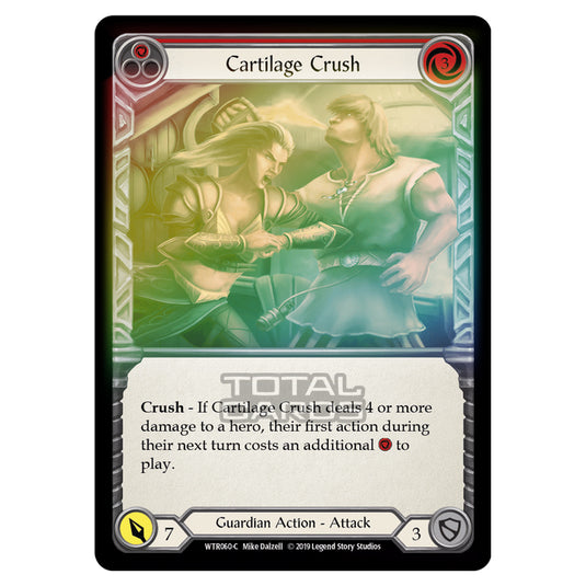 Flesh & Blood - Welcome to Rathe - Cartilage Crush (Common) - WTR060 (Rainbow Foil)