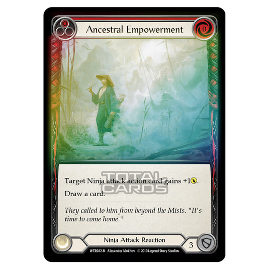 Flesh & Blood - Welcome to Rathe - Ancestral Empowerment (Majestic) - WTR082 (Rainbow Foil)