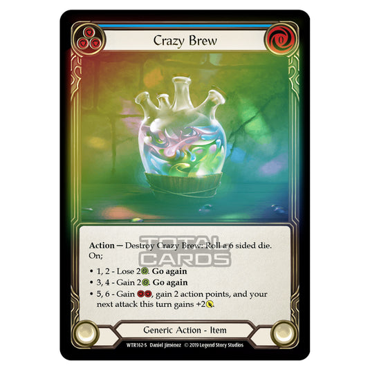 Flesh & Blood - Welcome to Rathe - Crazy Brew (Super rare) - WTR162 (Rainbow Foil)