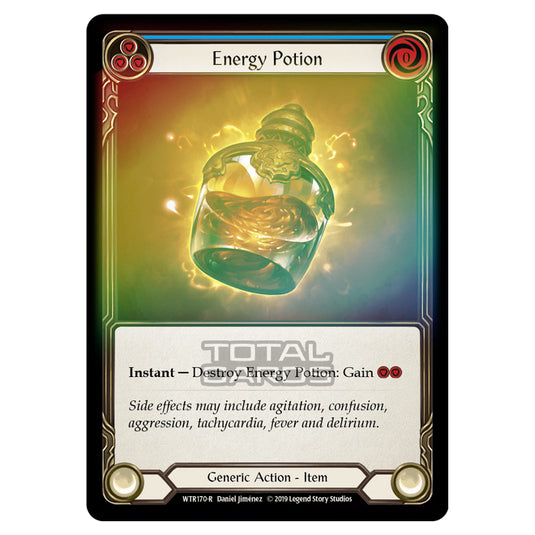 Flesh & Blood - Welcome to Rathe - Energy Potion (Rare) - WTR170 (Rainbow Foil)