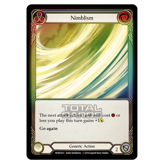 Flesh & Blood - Welcome to Rathe - Nimblism (Common) - WTR220 (Rainbow Foil)