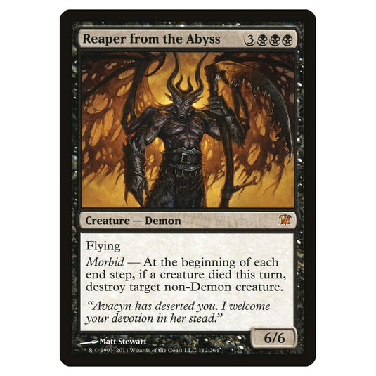 Magic the Gathering - Innistrad - Reaper from the Abyss - 112/264