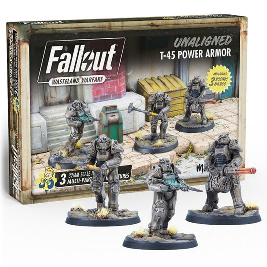 Fallout - Wasteland Warfare - Unaligned - T 45 Power Armor