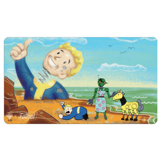 Ultra Pro - Magic the Gathering - Universes Beyond - Fallout - Playmat - G