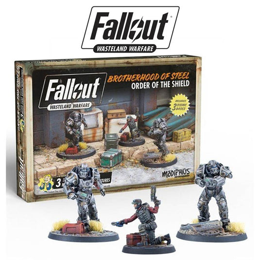 Fallout - Wasteland Warfare - Brotherhood of Steel - Order of the Shield