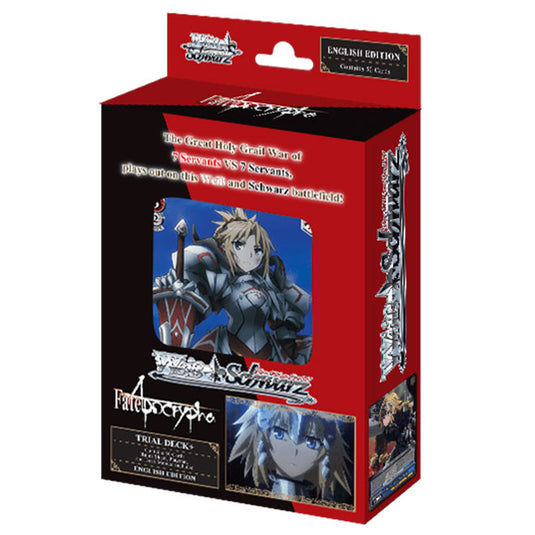 Weiss Schwarz - Trial Deck+(Plus): Fate/Apocrypha